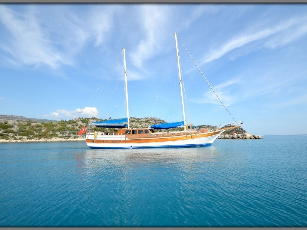 Viaje en barco por las bahías de Gocek con comida completa incluida