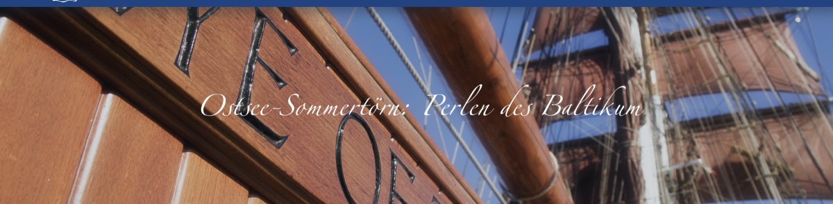 Ostsee-Sommertörn: Perlen des Baltikum