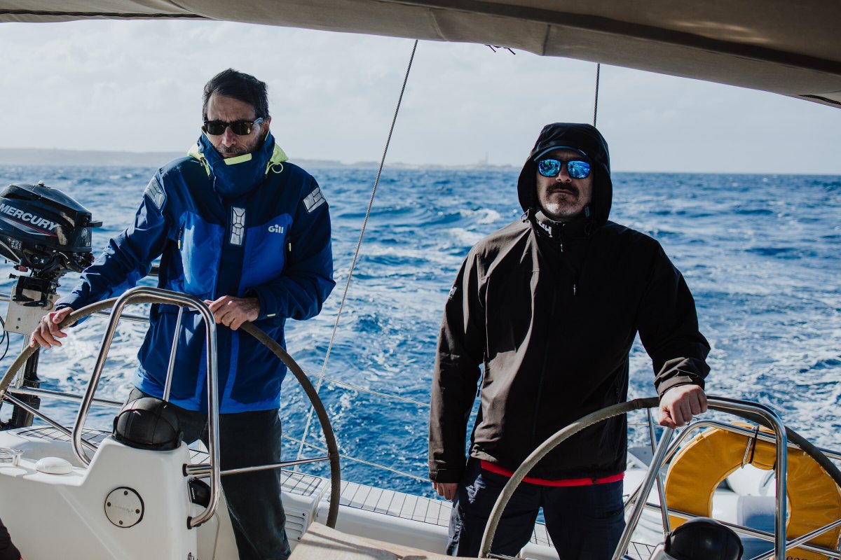 Segelreise von Barcelona nach Menorca.