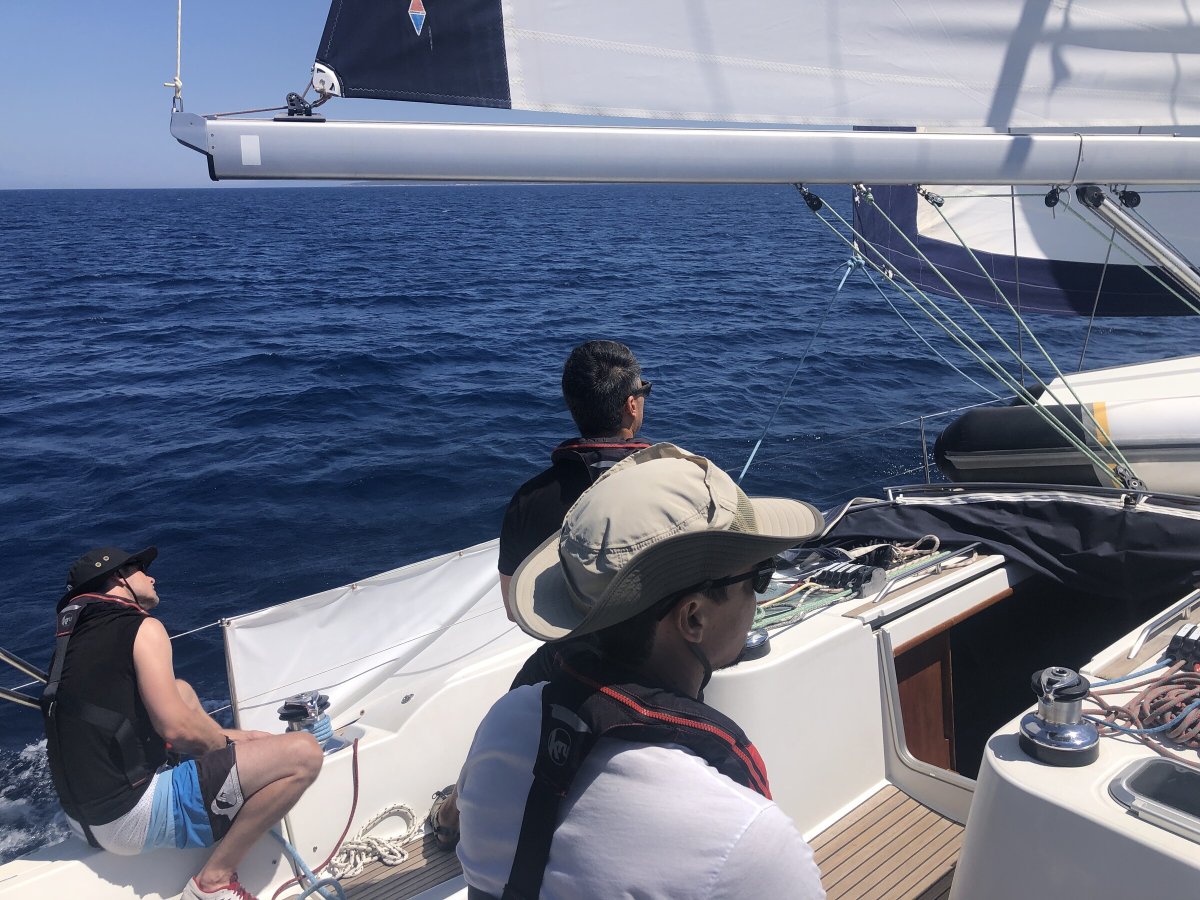 Hochseeabenteuer auf einem Boot