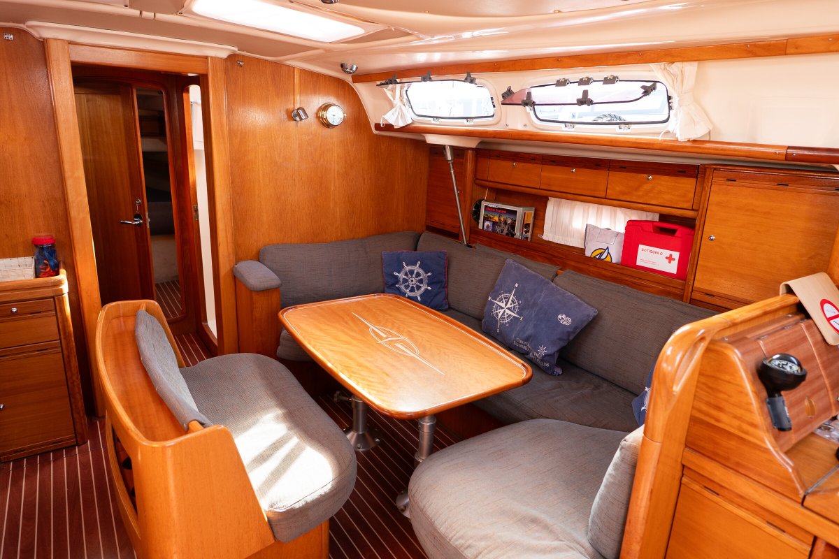Night sail on a sailboat in Valencia
