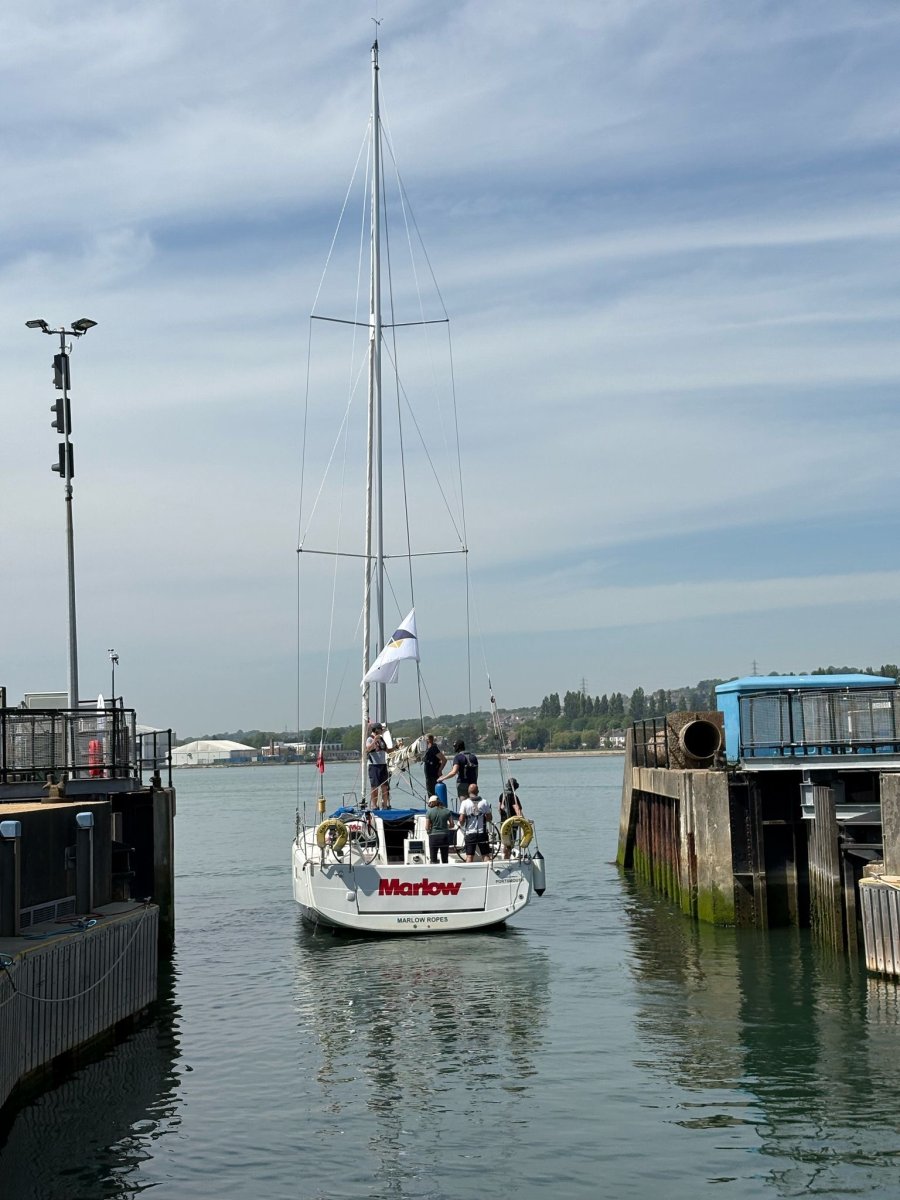 Navigationslehrer in Aktion