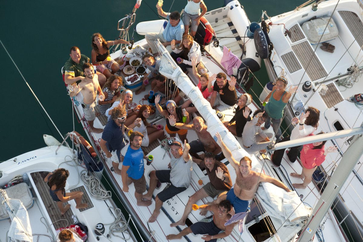 Curso avanzado de navegación en un crucero en Cerdeña