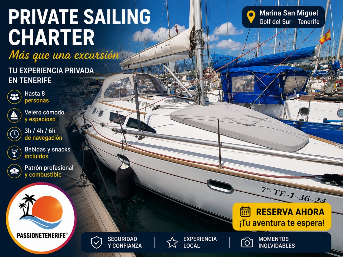 Explora Tenerife en velero