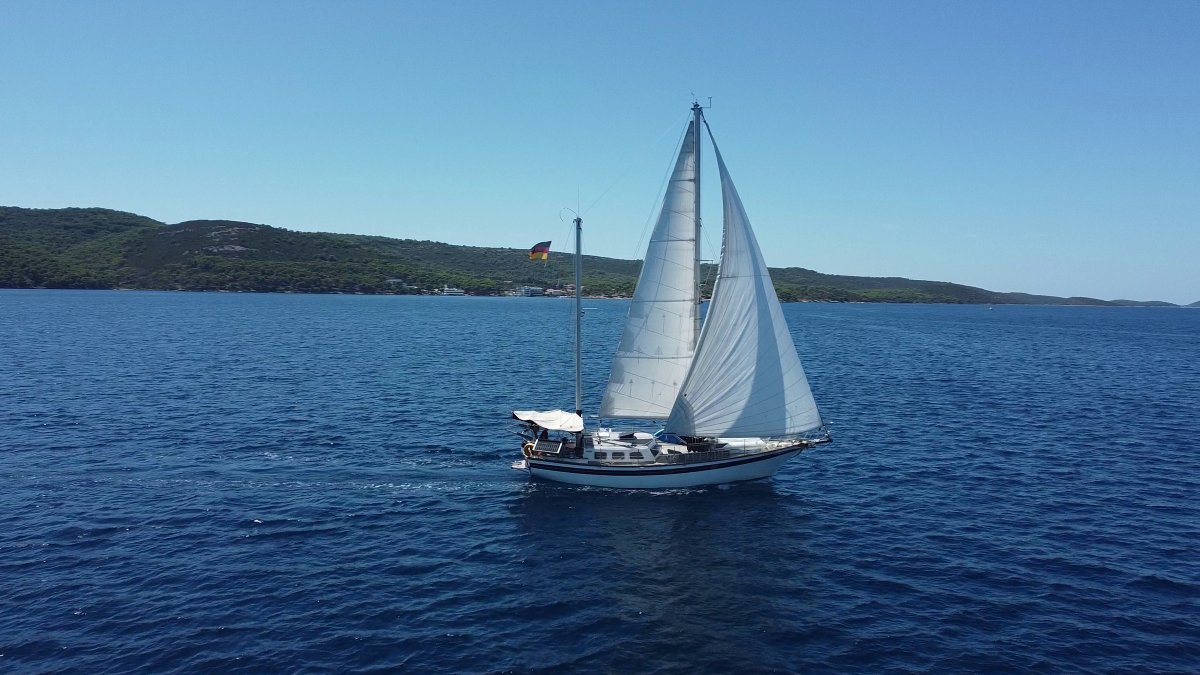 Viaje en barco por el mar Adriático