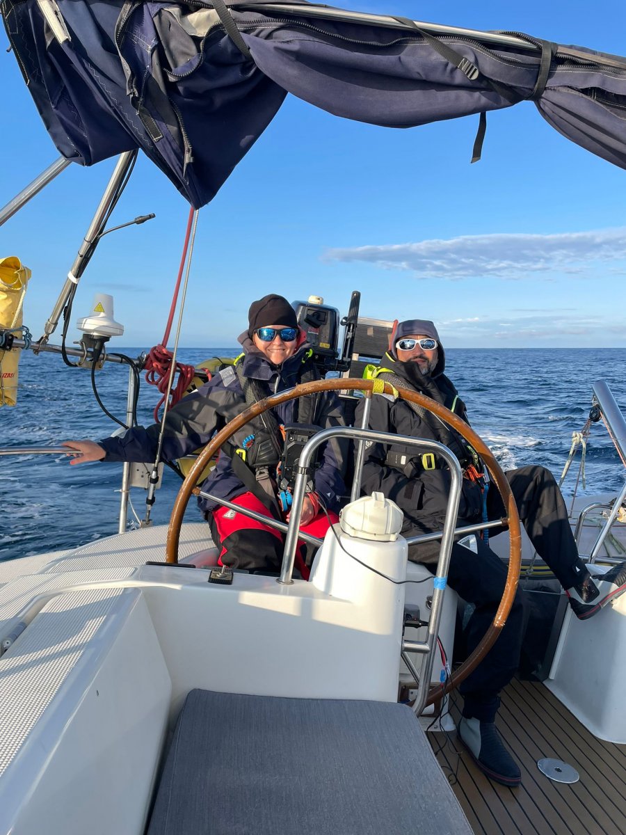 Crossing the Bay of Biscay