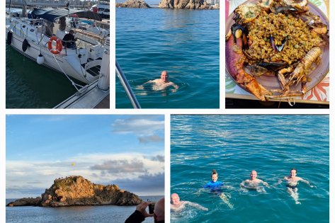 Fin de semana en velero por Blanes o Tossa de Mar desde El Masnou