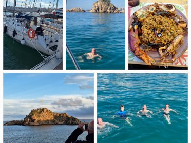 Fin de semana en velero por Blanes o Tossa de Mar desde El Masnou