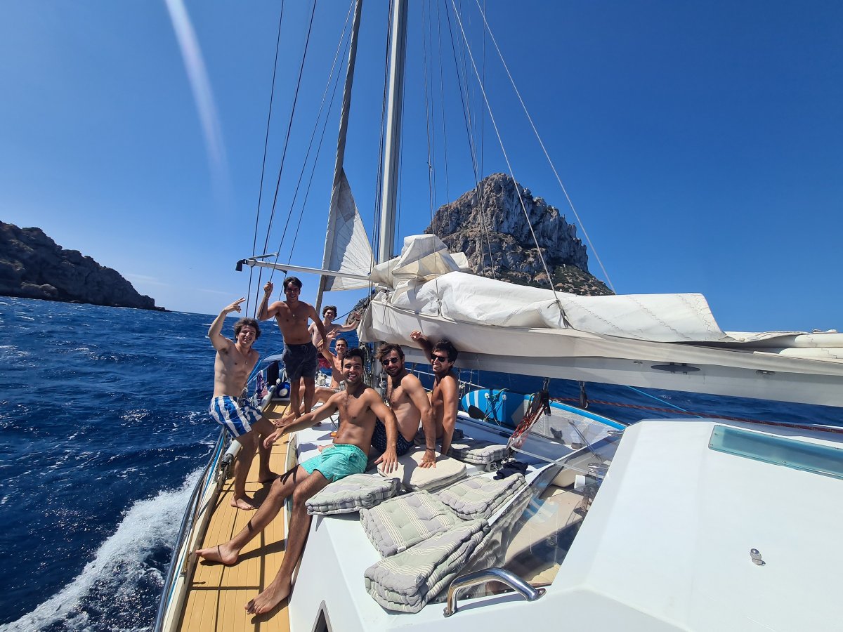 Segelreise durch Ibiza und Formentera mit Koch