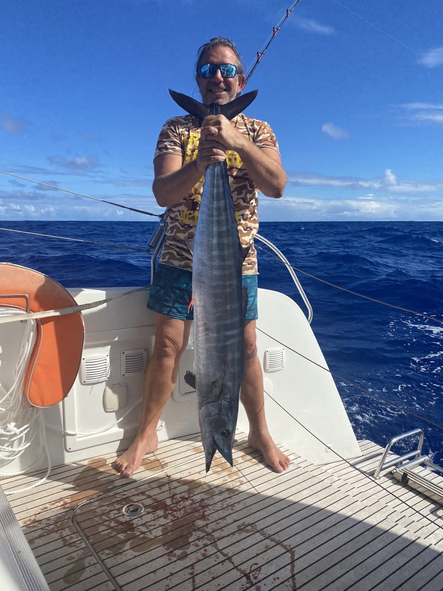 Sailing towards Martinique