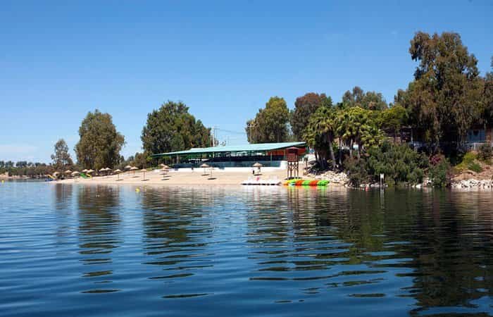 Sailing in San Juan Reservoir