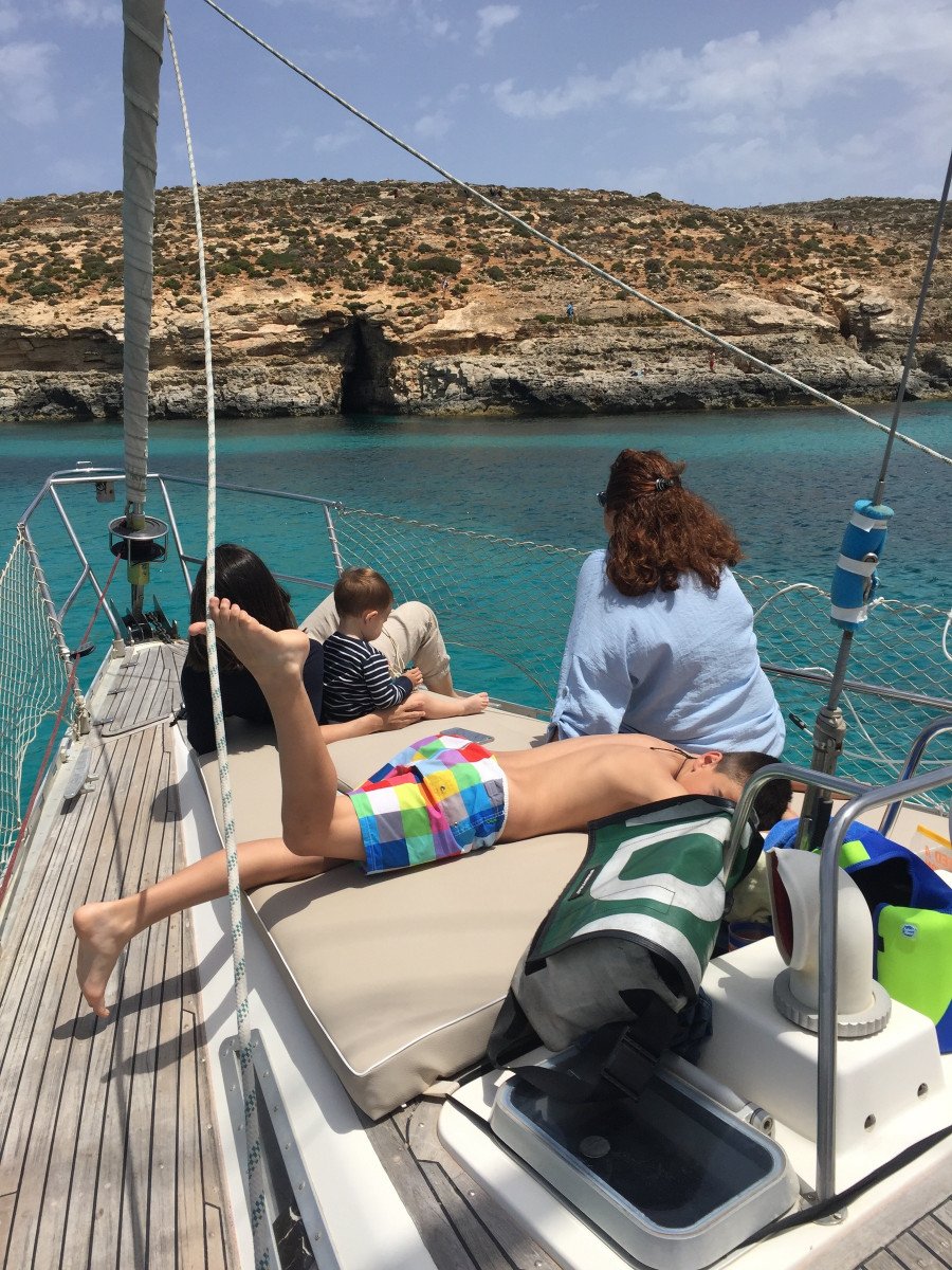 Sailboat Ride in Malta's Crystal Clear Waters