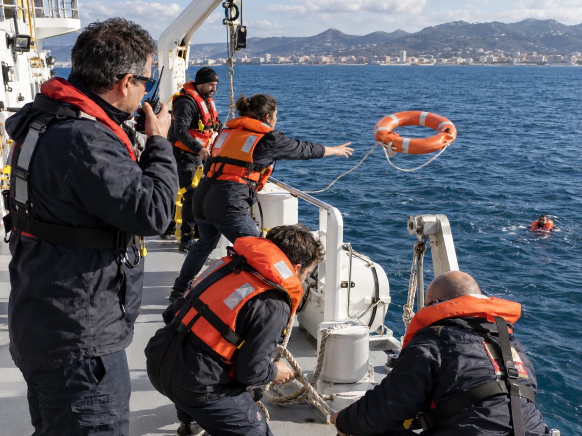 Boat navigation in the Mediterranean Sea