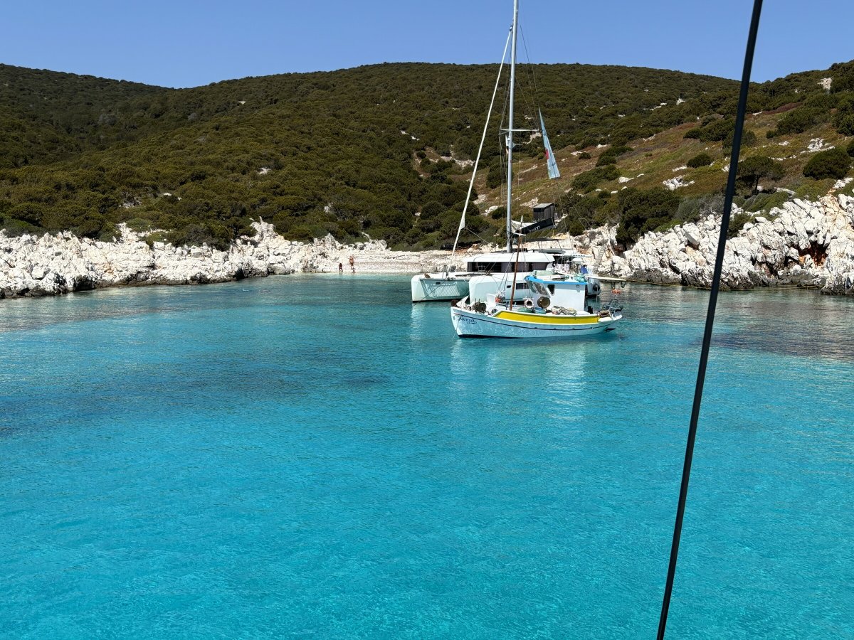 Las aguas cristalinas de las islas Espóradas