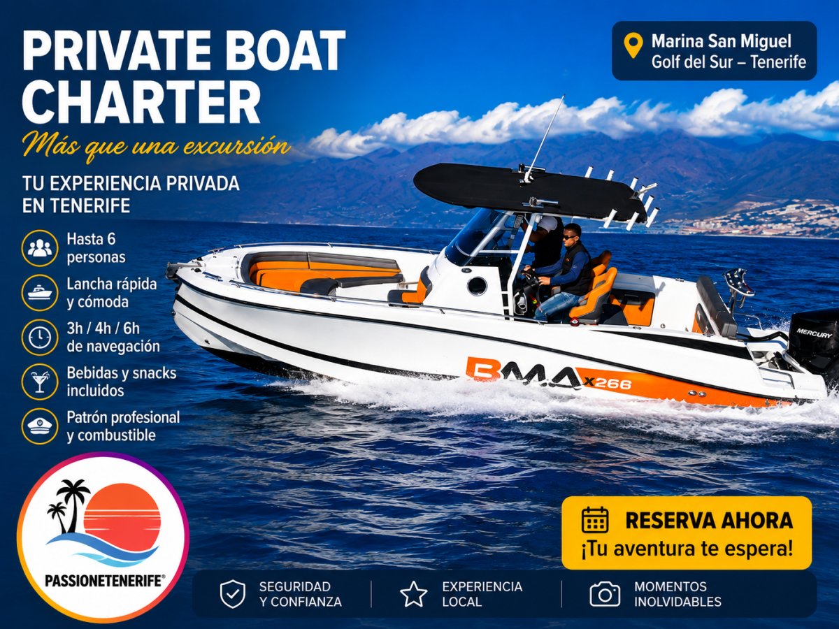 Boat Excursion in Southern Tenerife - An Unforgettable Adventure