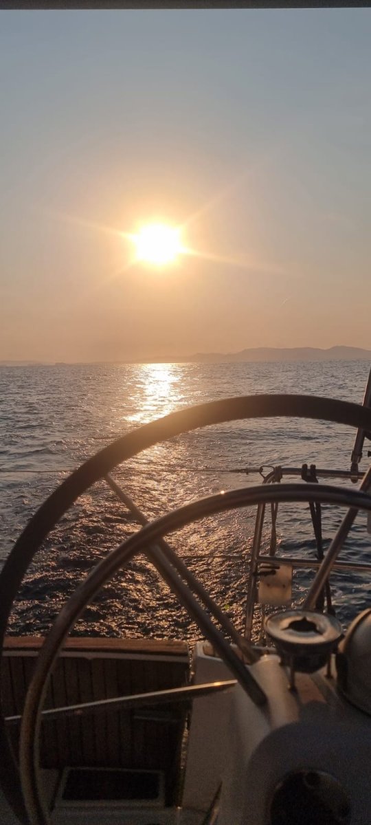 Sailing in the Mediterranean Sea