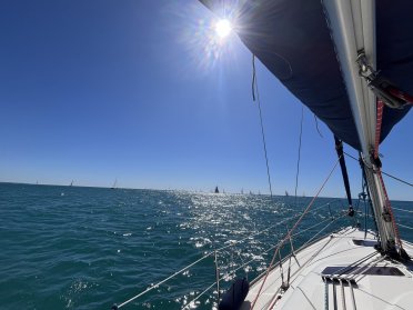 Salidas en velero desde Castelldefels