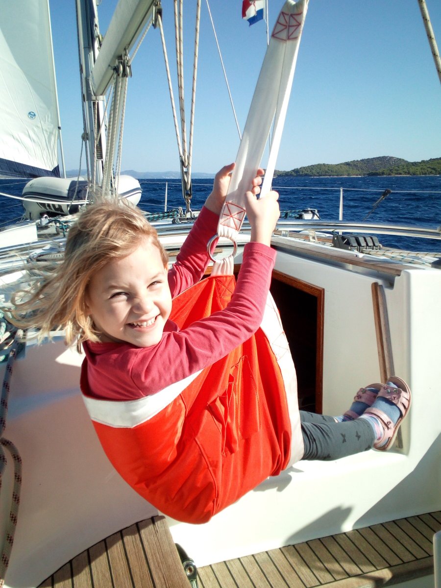 Navigation course on a family boat
