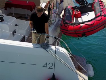 Etapa de navegación en catamarán en alta mar: Sicilia - Cerdeña