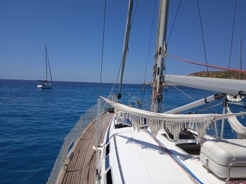 Travesía en velero Ibiza a Sevilla con paradas/opciones a embarcar o desembarcar