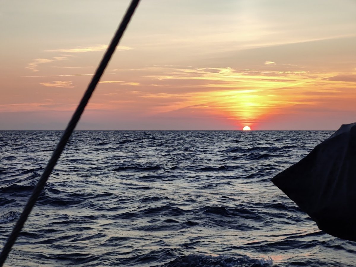 Partecipanti della regata che godono della navigazione