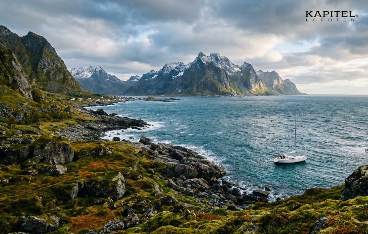 Luxuriöser Navigationskurs in Lofoten.