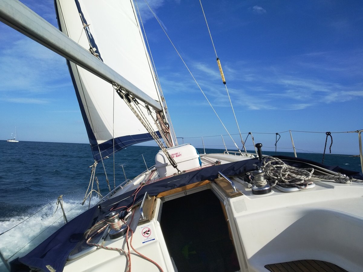 Segelboot-Navigationserfahrung auf den Balearen
