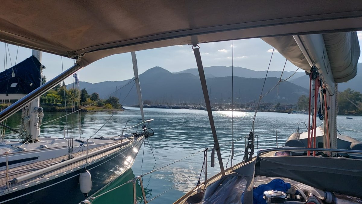 Luxury boat on the Rethimno route