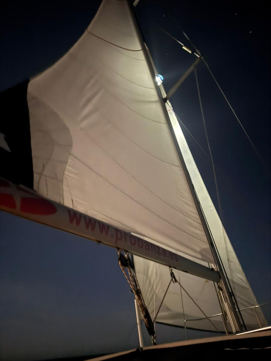 Capítulo de yate en prácticas en Getaria