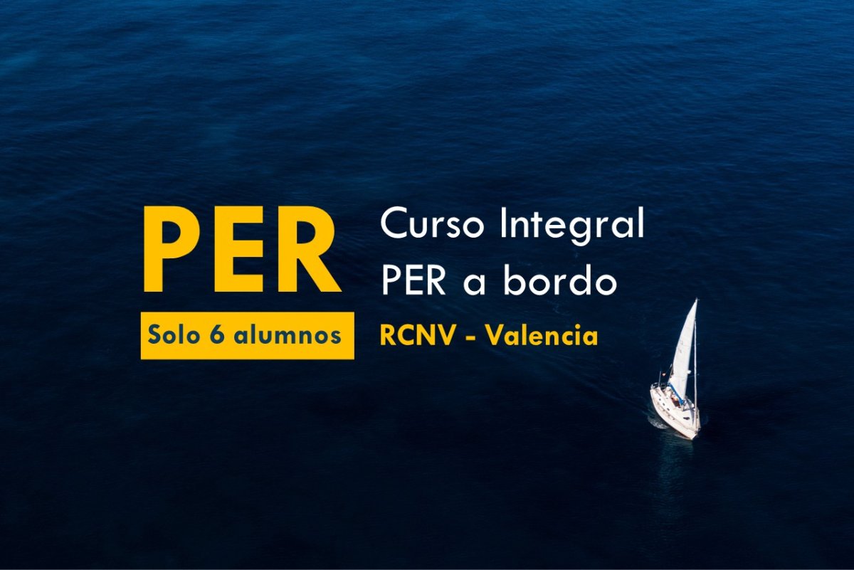 Curso integral PER a bordo en Valencia, para 6 alumnos