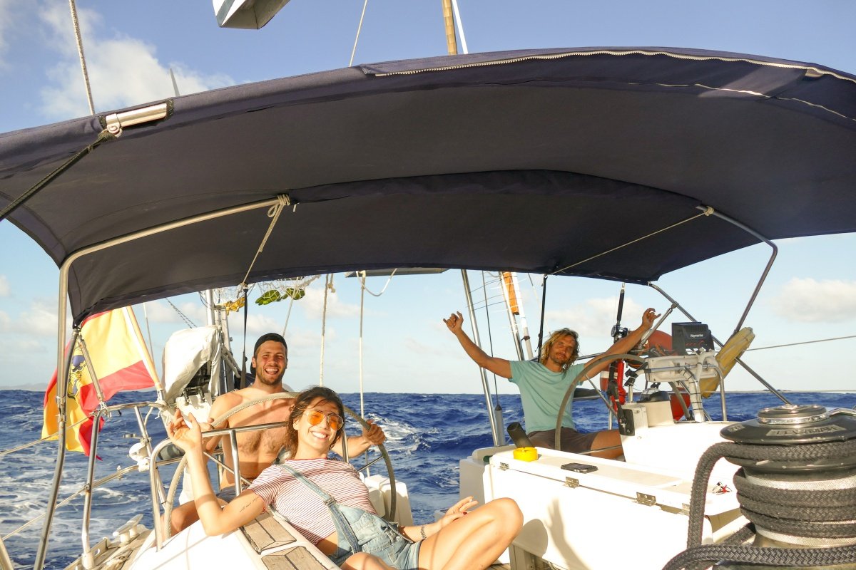 Relax on the white sand beaches of San Blas