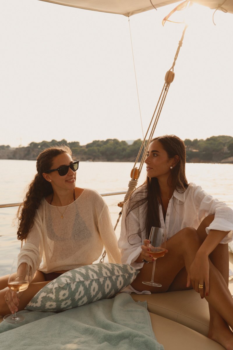 Eco-friendly sunset sailing experience from Puerto Portals