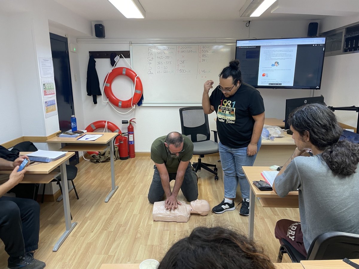 Basic Maritime Safety Training Course in Madrid