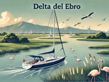 Travesía en velero por el Delta del Ebro desde Castellón