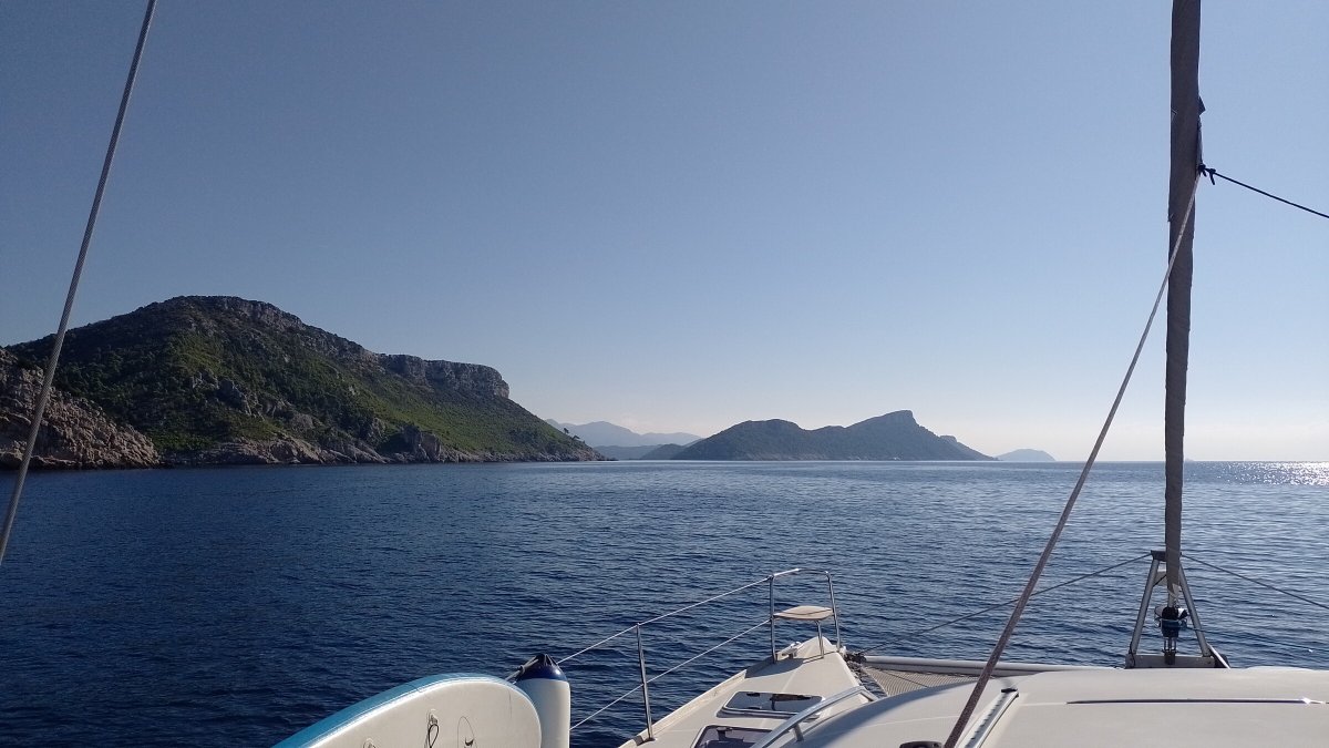 Katamaran training in Croatia