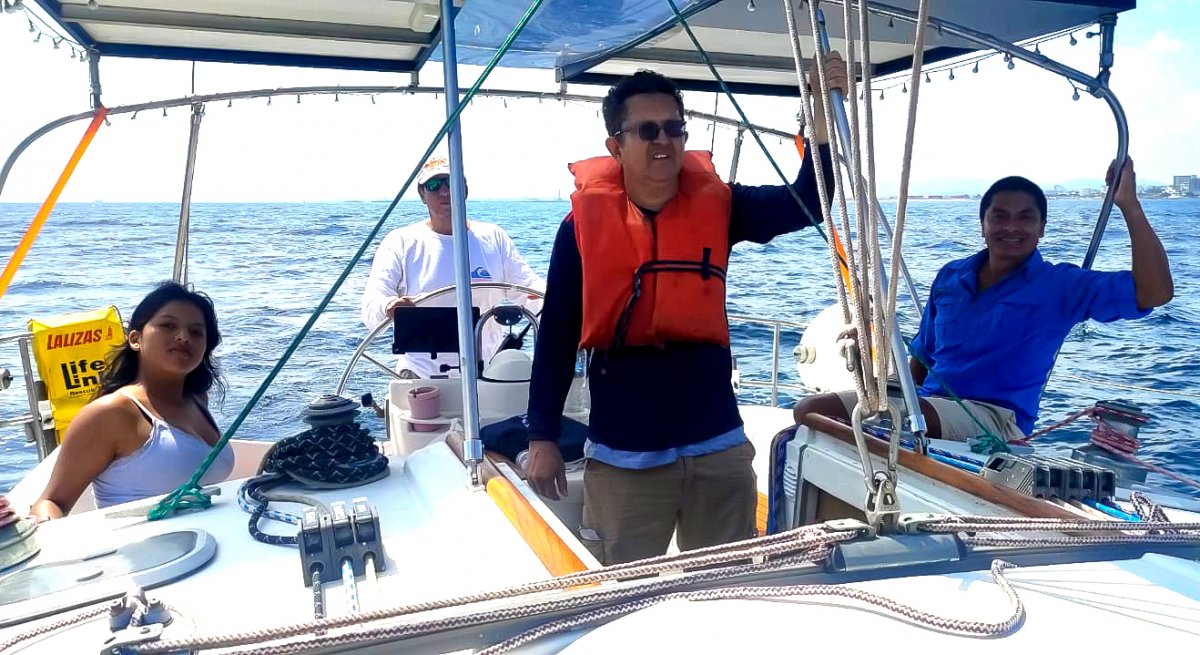 Corso di vela a Manta, Ecuador