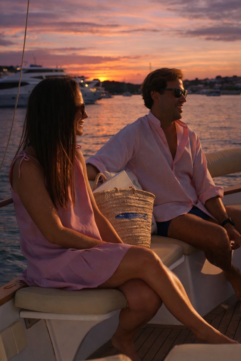 Tour al tramonto in llaüt elettrico da Puerto Portals