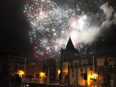 Night of the Fireworks in Begoña, Gijón