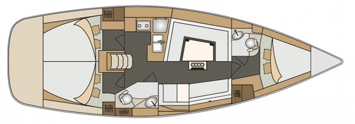 Elan Marine - 3 cabins