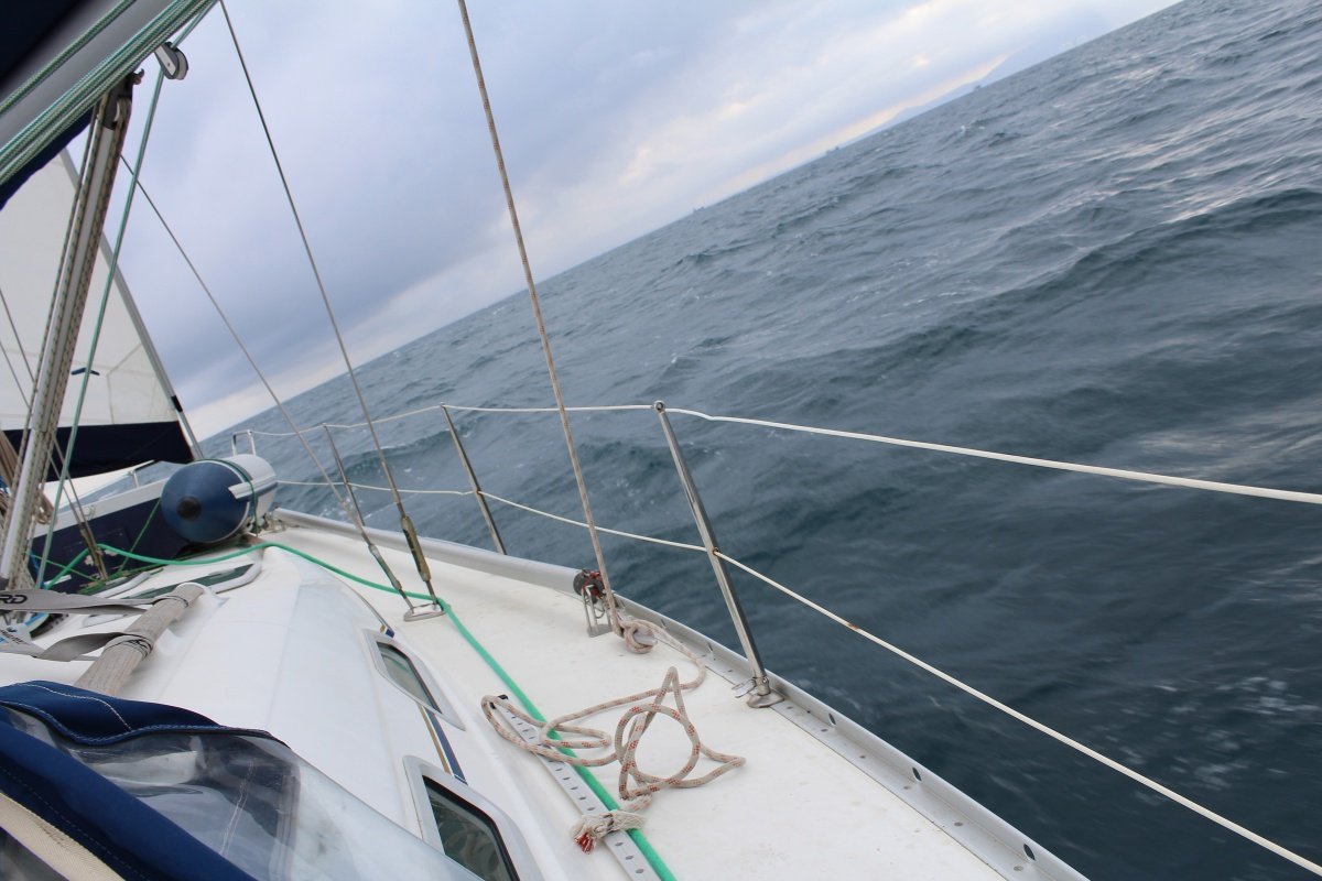 vacation on sailboat island columbretes