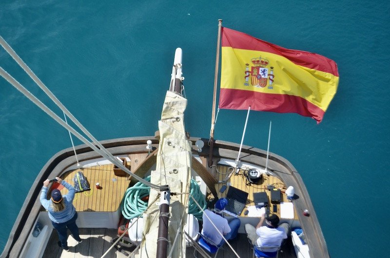 Classic schooner voyage from Saint Brieuc to Boulogne Sea