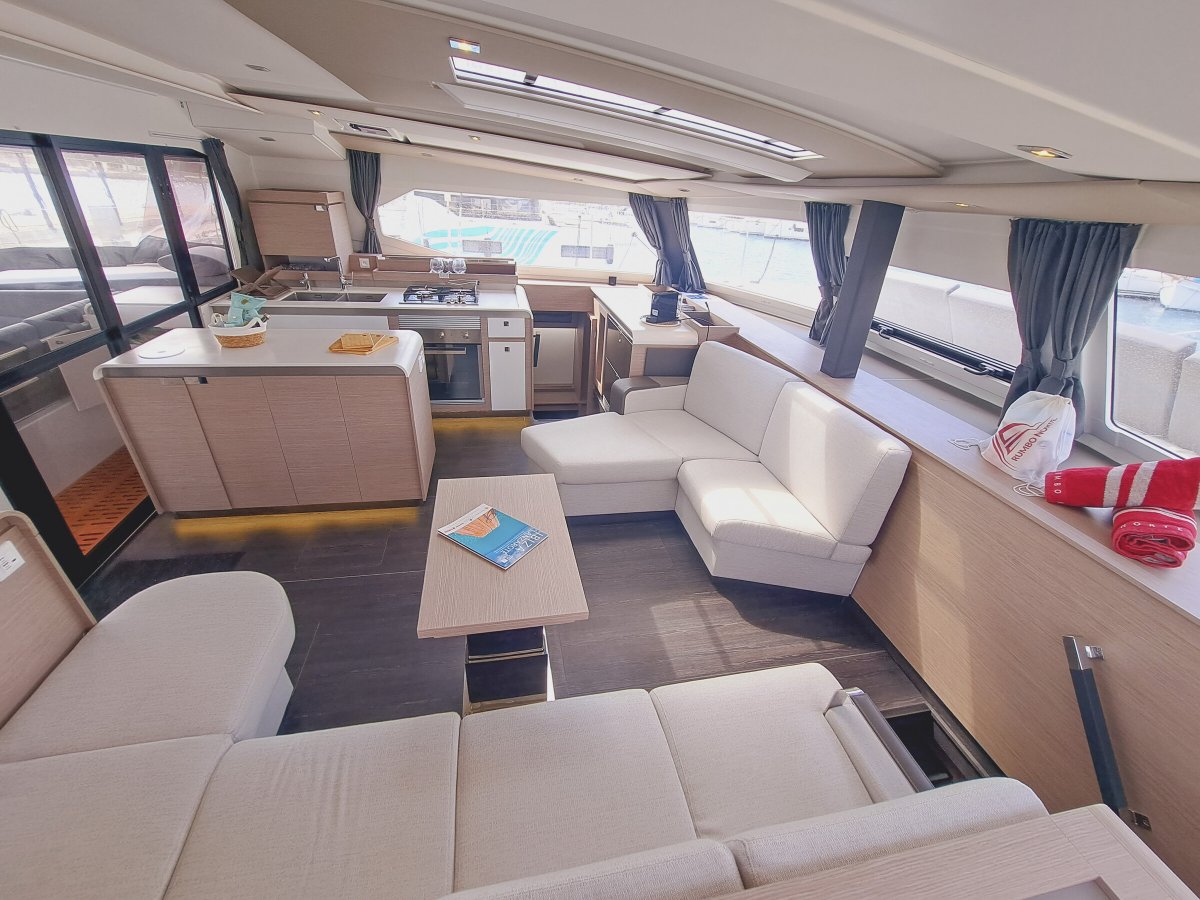 Atlantic voyage on catamaran