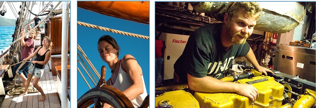 An exciting and scenic sailing day.