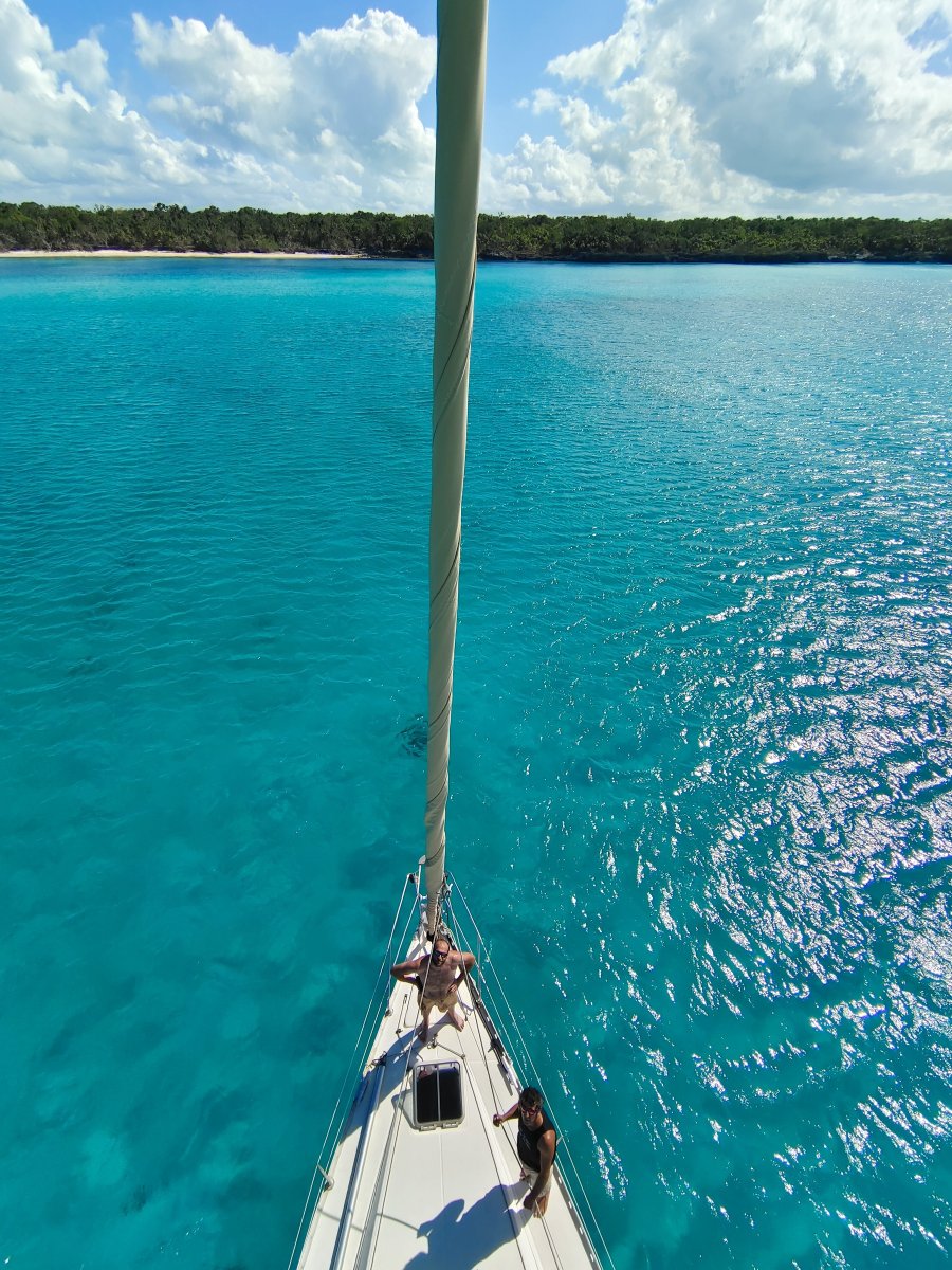 Sailing Journey through the Caribbean Sea from Cuba to Cayman Islands