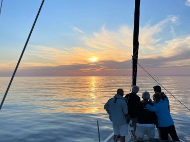 Ibiza → Southern Sardinia. 10 days between the Balearic Islands and Sardinia, anchorages and open sea