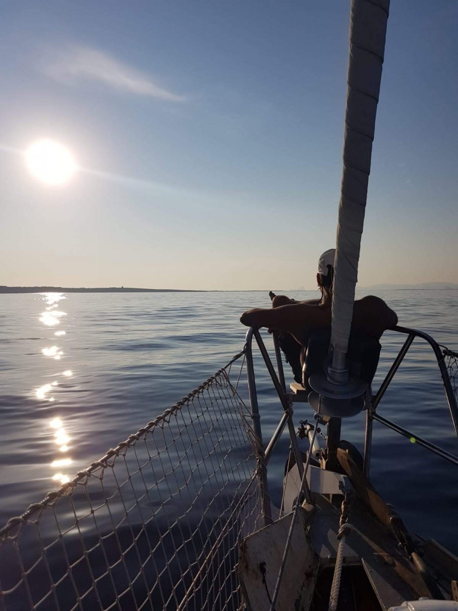 Entspanne dich auf offenem Meer auf unserem luxuriösen Ketch