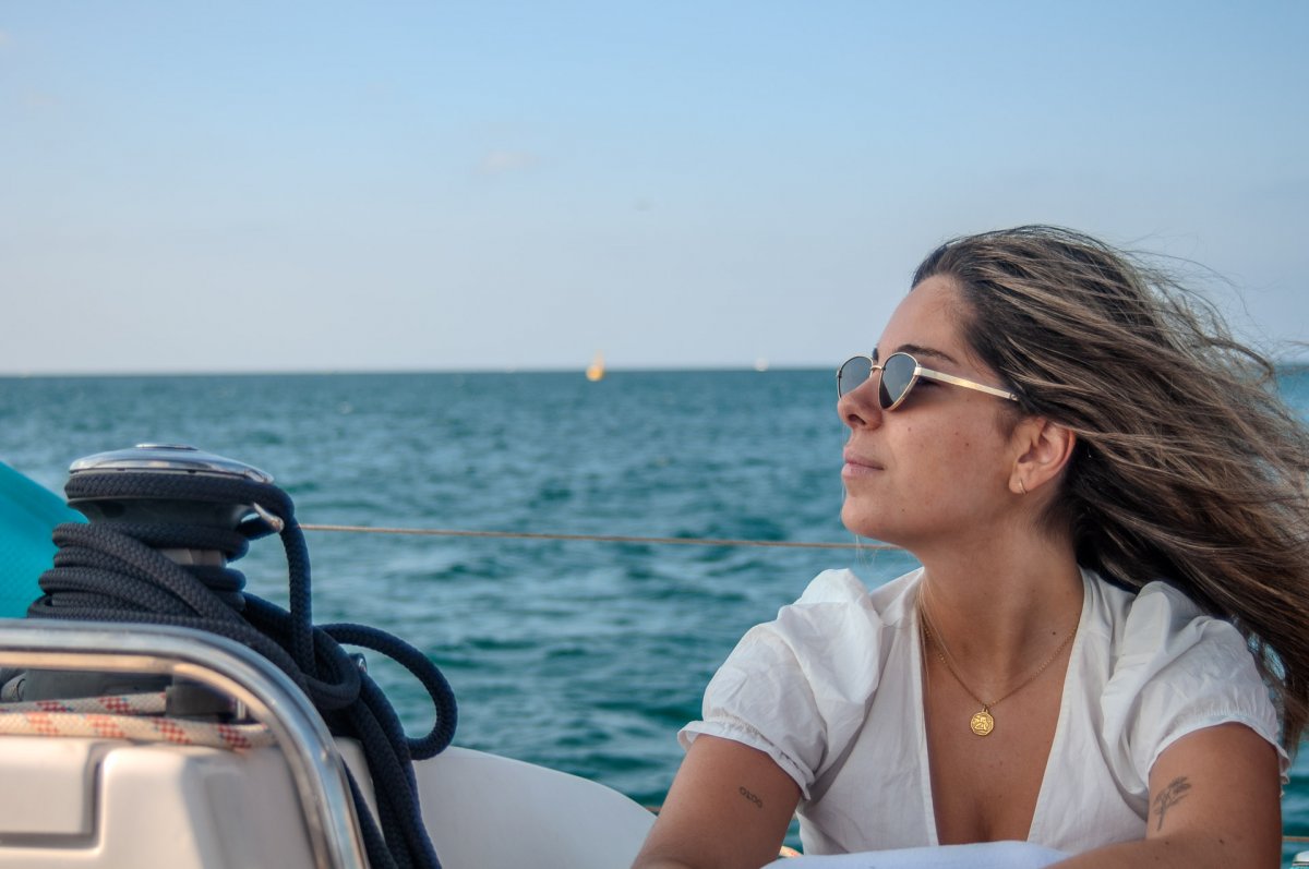 A day of sailing in Palma Bay