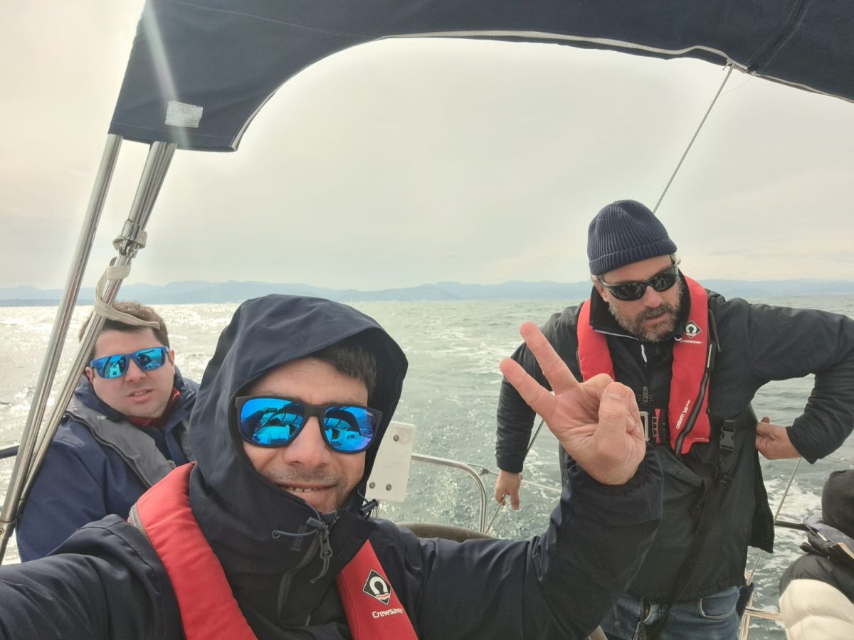 Aventura en barco en Getxo con nuestro curso