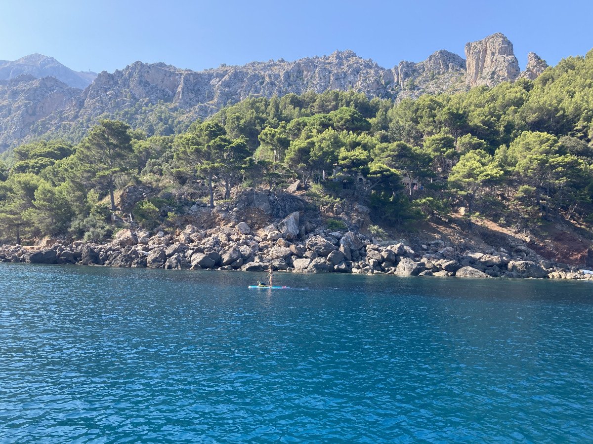 Pratica di navigazione d'altura in velieri a Mallorca 360o.