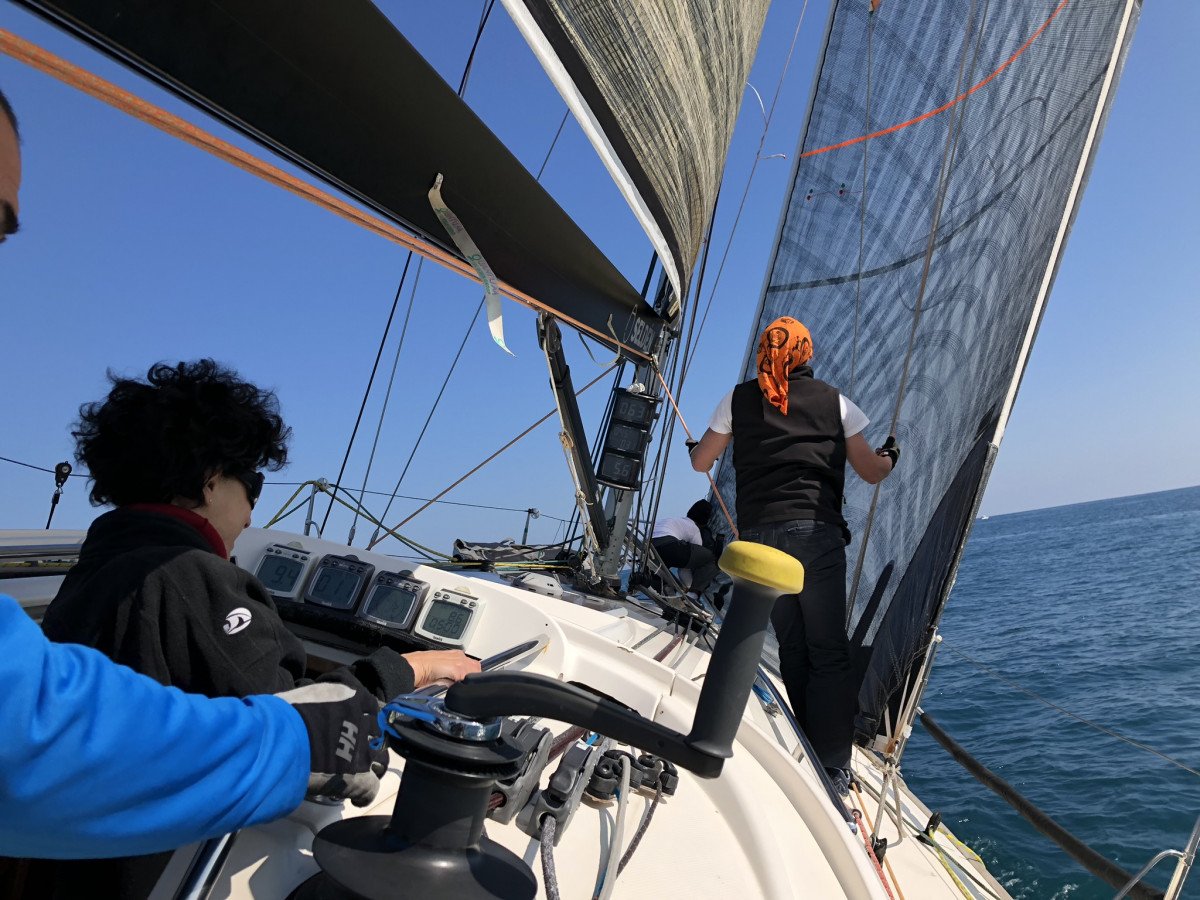 Sailing Course in Valencia - PER Motor Practice to Learn Safe Navigation